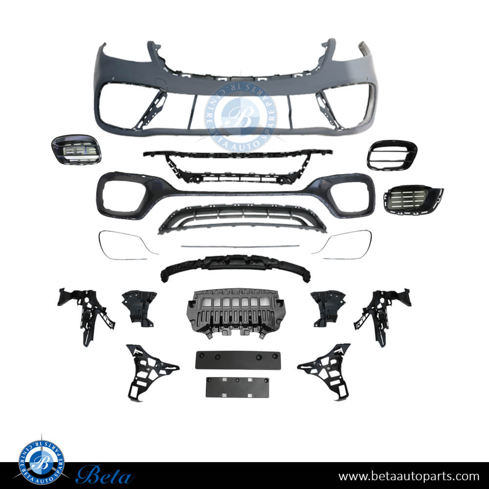 Front Bumper AMG S63 for Mercedes S-Class 2018-2020 models, Part Number 2228800701 Front Bumper AMG S63 for Mercedes S-Class 2018-2020 models, Part Number 2228800701